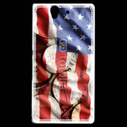Coque Sony Xperia Z Drapeau et monnaie américaine