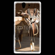 Coque Sony Xperia Z Selle de cowboy