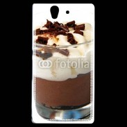 Coque Sony Xperia Z Verrine dessert chocolat