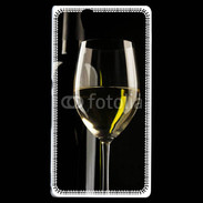 Coque Sony Xperia Z Verre de vin glamour