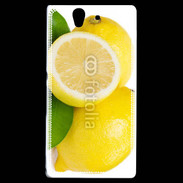 Coque Sony Xperia Z Citron jaune