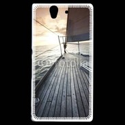 Coque Sony Xperia Z Voilier au couché du soleil