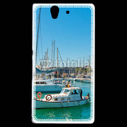 Coque Sony Xperia Z Bateau au port 3