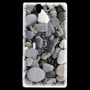 Coque Sony Xperia Z Fond de galets