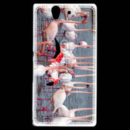 Coque Sony Xperia Z flamand rose