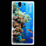 Coque Sony Xperia Z Poisson et corail