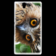 Coque Sony Xperia Z Tête de chouette