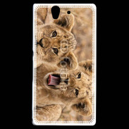 Coque Sony Xperia Z Lionceaux