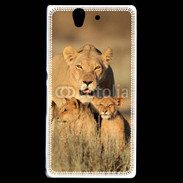 Coque Sony Xperia Z Lionne et ses petits