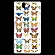 Coque Sony Xperia Z Tableau de papillons