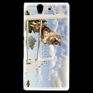 Coque Sony Xperia Z Agility saut d'obstacle