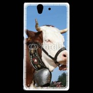 Coque Sony Xperia Z Vache de race Abondance Savoie