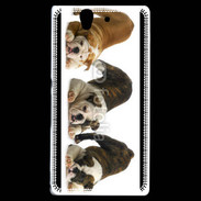Coque Sony Xperia Z Prière de Bulldog