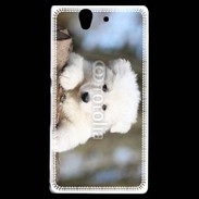 Coque Sony Xperia Z Chiot berger blanc suisse