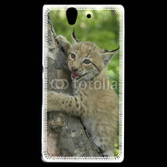 Coque Sony Xperia Z Bébé Lynx