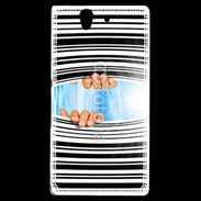 Coque Sony Xperia Z Code barre ensoleillé