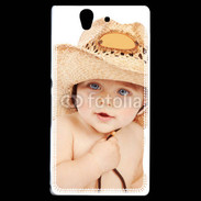 Coque Sony Xperia Z Bébé cowboy