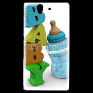 Coque Sony Xperia Z Biberon bébé