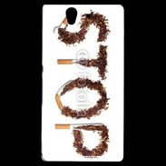 Coque Sony Xperia Z Stop à la cigarette