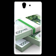 Coque Sony Xperia Z Liasse de billets 100 €