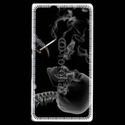 Coque Sony Xperia Z Squelette fumeur