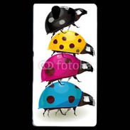 Coque Sony Xperia Z Pile de coccinelles