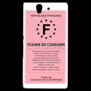 Coque Sony Xperia Z Permis de conduire