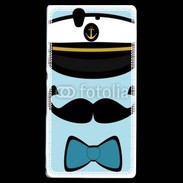 Coque Sony Xperia Z Moustache commandant