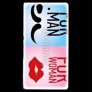 Coque Sony Xperia Z Man or woman