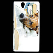 Coque Sony Xperia Z Chien littéraire