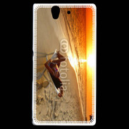 Coque Sony Xperia Z Couché de soleil agréable sur la plage