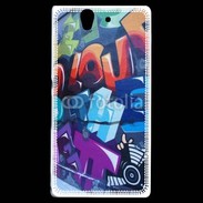 Coque Sony Xperia Z Graffiti sur un mur