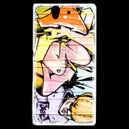 Coque Sony Xperia Z Graffiti art 5