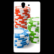 Coque Sony Xperia Z Jeton de poker