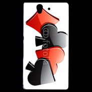 Coque Sony Xperia Z Carte à jouer 