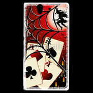 Coque Sony Xperia Z Halloween poker