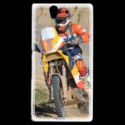 Coque Sony Xperia Z Rallie Raid en moto