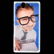 Coque Sony Xperia Z jeune Geek avec clavier