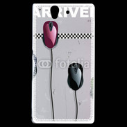 Coque Sony Xperia Z course de souris
