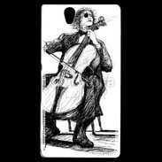 Coque Sony Xperia Z Violonceliste