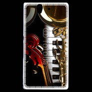 Coque Sony Xperia Z Mélange d'instruments de musique