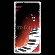 Coque Sony Xperia Z Abstract piano 2