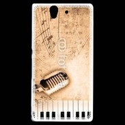 Coque Sony Xperia Z Dirty music background