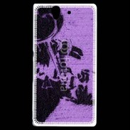 Coque Sony Xperia Z Trompettiste graffiti