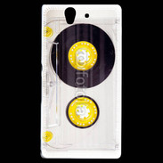 Coque Sony Xperia Z Cassette audio transparente 1