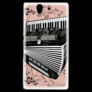 Coque Sony Xperia Z Illustration accordéon 1