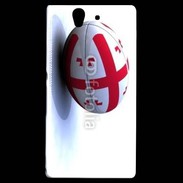 Coque Sony Xperia Z Ballon de rugby Georgie