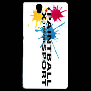 Coque Sony Xperia Z Paintball Extrème Sport