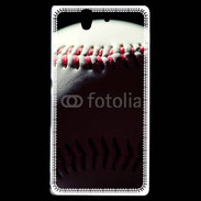 Coque Sony Xperia Z Balle de Baseball 5