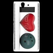 Coque Sony Xperia Z J'aime le Bowling